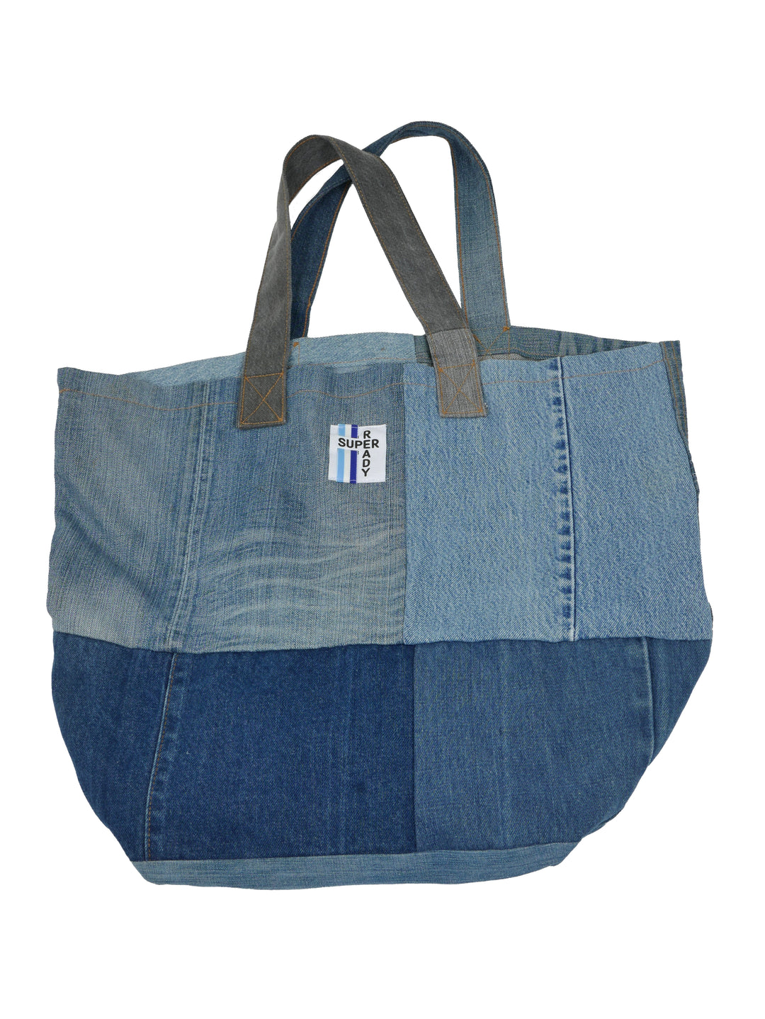 Denim Patch Tote