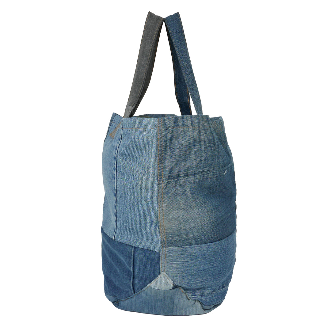 Denim Patch Tote